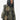 Woman HOODED DOWN VEST - Rekall Tie - front -hood up